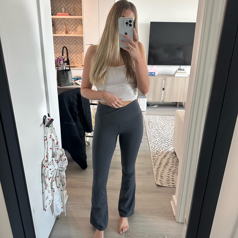 DSG Gray Flare Yoga Pants